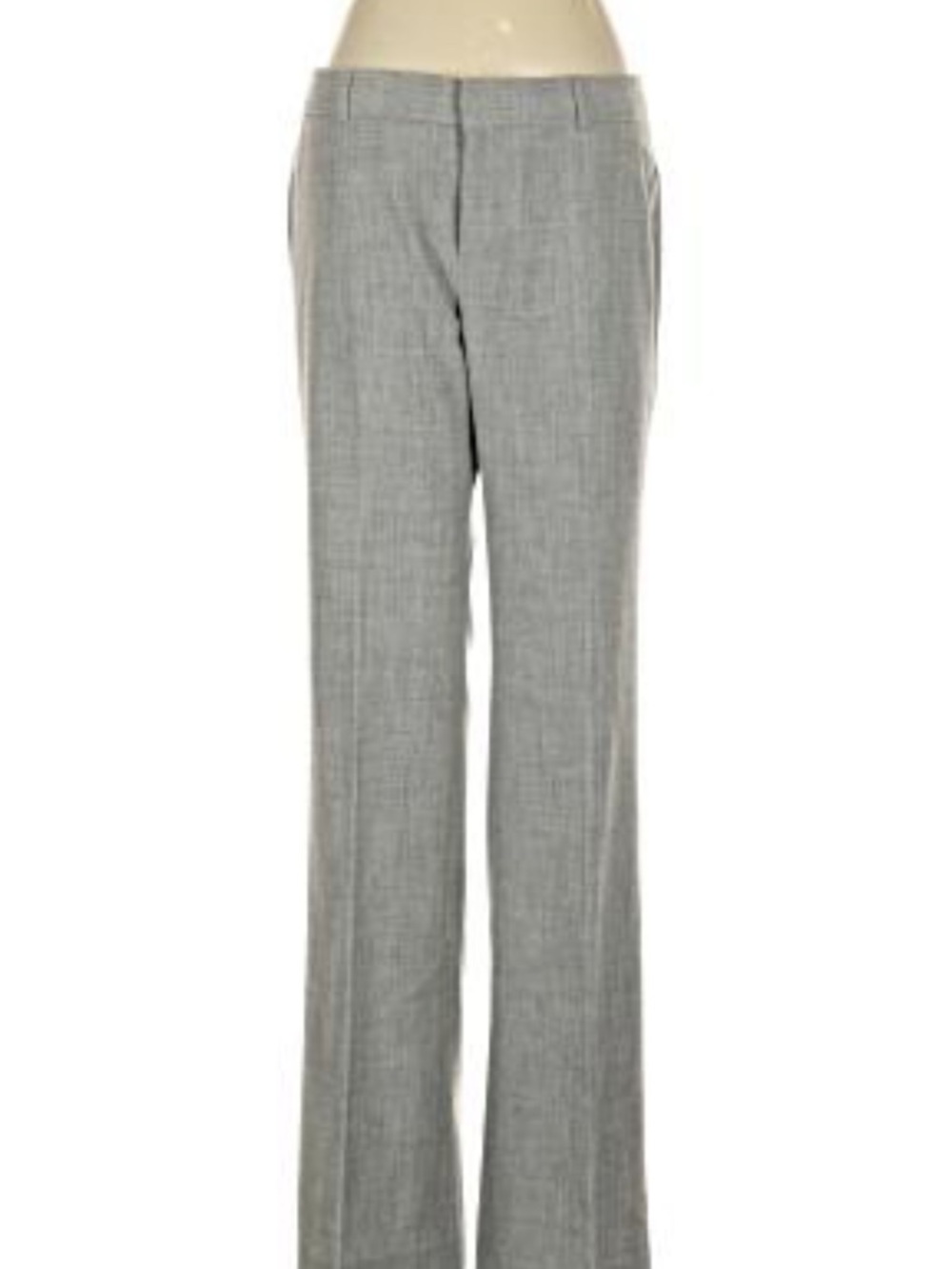 Banana Republic Factory Women's Gray Straight-Leg Dress Pants - Picture 5 of 6